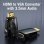Vention AIDB0 Adaptador Conversor HDMI Macho para VGA Fêmea com Áudio Jack 3.5mm