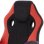 Sense7 Prism Tela Silla Gaming Negra/Roja