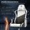 SENSE7 Spellcaster Senshi Edition XL Silla Gaming de Ecopiel Ergonómico Soporte Lumbar Blanca