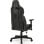 SENSE7 Sentinel Silla Gaming de Ecopiel Ergonómico Ajustable Soporte Lumbar Negra