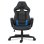 SENSE7 Knight Silla Gaming PU Ergonómico Soporte Lumbar Negra/Azul