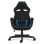 SENSE7 Knight Silla Gaming de Tela Ergonómico Soporte Lumbar Negra/Azul
