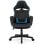 Silla Gaming Sense7 Knight Tela Negra Y Azul
