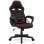 Sense7 Knight Tela Silla Gaming Negra/Roja