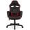 Sense7 Knight Tela Silla Gaming Negra/Roja