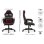Sense7 Knight Tela Silla Gaming Negra/Roja