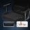 SENSE7 Spellcaster Senshi Edition XL Silla Gaming de Tela Ergonómico Soporte Lumbar Negro