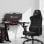 SENSE7 Spellcaster Senshi Edition XL Silla Gaming de Tela Ergonómico Soporte Lumbar Negro