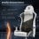 SENSE7 Spellcaster Senshi Edition Silla Gaming de Ecopiel Ergonómico Soporte Lumbar Blanco