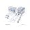 Phanteks D30 Kit 3 Ventiladores PWM 140 mm Flujo De Aire Invertido D-RGB Blanco