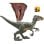Mattel Jurassic World Dinosaurio de Juguete Epic Attack Velocirraptor