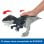 Mattel Jurassic World Rugido Salvaje Eocarcharia