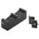 Chargeur Snakebyte Twin Charge X pour manettes Xbox Series avec 2 batteries noir