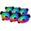 Talius Iris Spectrum ARGB Kit de 6 Ventoinhas Suplementares 120mm Pretas