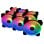 Kit d'unité de contrôle Talius Iris Spectrum ARGB + 9 ventilateurs supplémentaires 120 mm noir