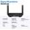 Router wireless Linksys Hydra Pro 6 AX5400 Mesh WiFi 6 doppia banda