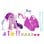 Hasbro Original My Little Pony Marca de Belleza Mágica Figura Princesa Pipp Petals
