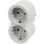 Legrand Adaptador 2x Schuko Blanco