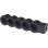 Legrand Regleta 5x Schuko sin Cable Negro/Gris
