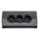 Multiprise Legrand avec support tablette 3x Schuko + 2x USB 1,5m Noir