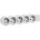 Legrand Multiprise 5x Schuko sans Câble Blanc/Gris