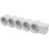 Legrand Multiprise 5x Schuko sans Câble Blanc/Gris