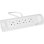 Legrand 4x Presa multipla Schuko ad angolo speciale per cucina 1m Bianco