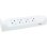 Legrand 4x multiprise d'angle Schuko blanc
