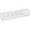 Legrand 4x multiprise d'angle Schuko blanc