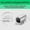HP 960 Webcam 4K UltraHD 2160p para Streaming Plata
