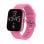 DCU Los Angeles Bluetooth 44,5mm TFT Púrpura Correas Rosa Naranja IP67 SpO2 Pulsómetro Sueño