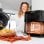 Cecotec Cecofry DuoHeat 6000 Freidora de Aire sin Aceite 6L 2200W Negra Reacondicionado