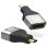 PcCom Essential Adaptador HDMI Micro Macho a Hembra a 8K V2.1
