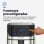 Friggitrice ad aria universale Blue Air Crispy 6006B da 6,5 litri nera/inossidabile