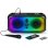 BigBen PARTYBTHPLH Enceinte Bluetooth LED avec microphone 200W