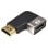 PcCom Essential Adaptador HDMI 8K 2.1 Macho a Hembra Acodado Tipo T