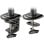 PcCom Essential Soporte 2 Monitores de 17-32" VESA 75x75/100x100 Máx 9Kg Negro