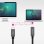 Cable Alargador USB-C Nanocable 4K/60Hz 20Gbps 0.5m Negro
