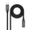 Cable Alargador USB-C Nanocable 4K/60Hz 20Gbps 0.5m Negro
