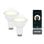 Ksix Bombilla Smartled GU10 5.5W 400Lm CCT 2 Unidades