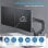 Ewent EW1534 Soporte de Escritorio para Monitor Doble  de 17" a 32" Negro