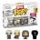 Funko Bitty Pop Harry Potter Pack 4 Voldemort/Draco Malfoy/Bellatrix Lestrange/Mysteriöse Figur