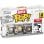 Funko Bitty Pop Harry Potter Pack 4 Voldemort/Draco Malfoy/Bellatrix Lestrange/Mysteriöse Figur