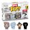 Funko Bitty Pop Harry Potter Pack 4 Dumbledore/Nick Casi Descabezado/McGonagall/Figura Misteriosa
