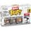 Funko Bitty Pop Harry Potter Pack 4 Hermione Granger/Rubeus Hagrid/Ron Weasley/Figura Misteriosa