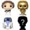Funko Bitty Pop Star Wars Pack 4 Princesse Leia/R2-D2/C-3PO/Figurine Mystérieuse