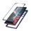 Custodia Samsung S22 Ultra in Plexiglass retro e frontale in tecnopolimero blu