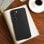 Funda para Samsung Galaxy S23 Original Clear Standing Cover Negro