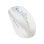 Promate Kitt Mouse ottico wireless ergonomico ricaricabile 6 pulsanti 1600 DPI bianco