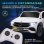 Homcom Coche Eléctrico Para Niños Mercedes-benz Eqa 12v 111,5x69x52,5 Cm Blanco